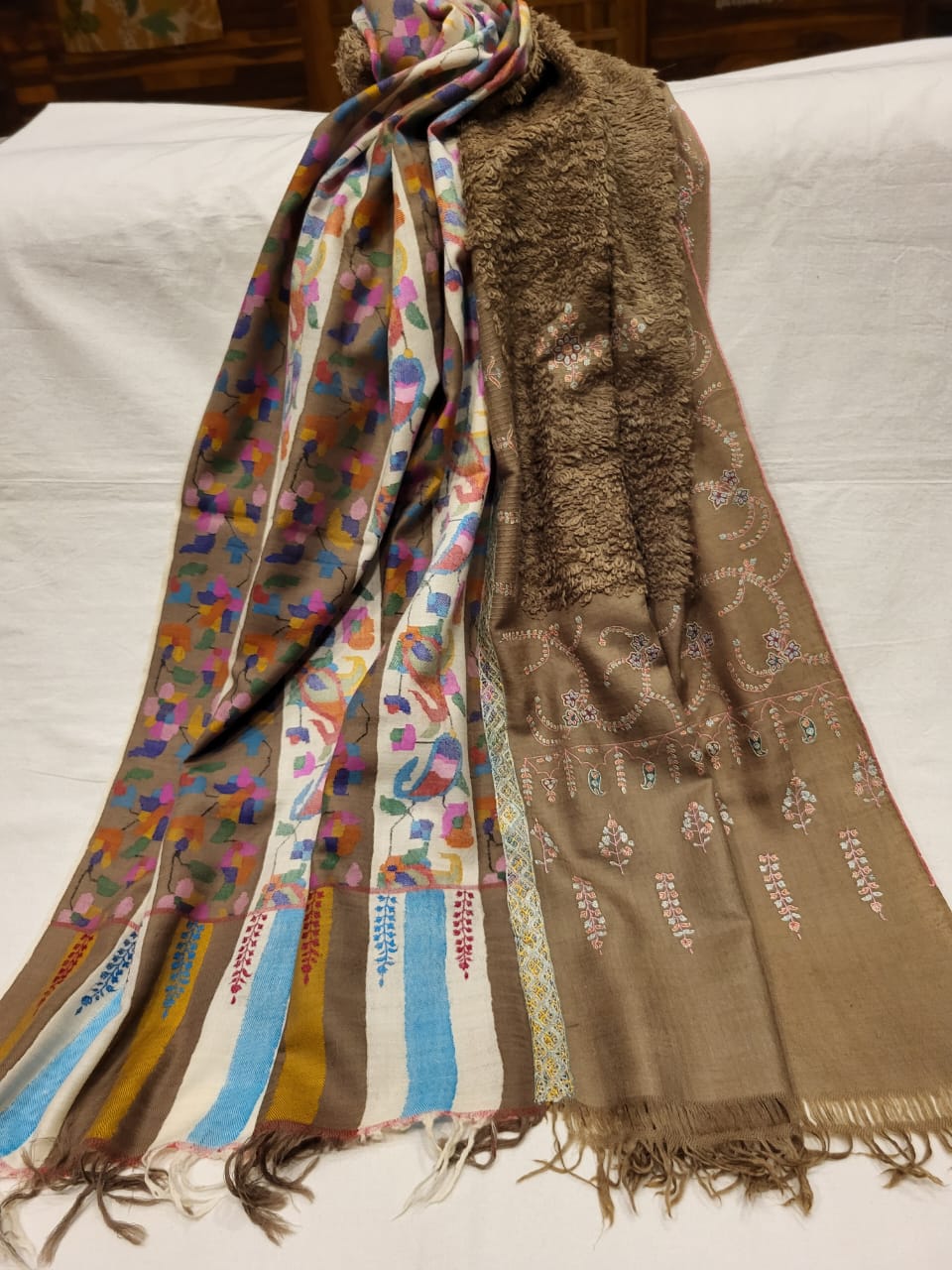 Heritage Kani Jamawar Stole