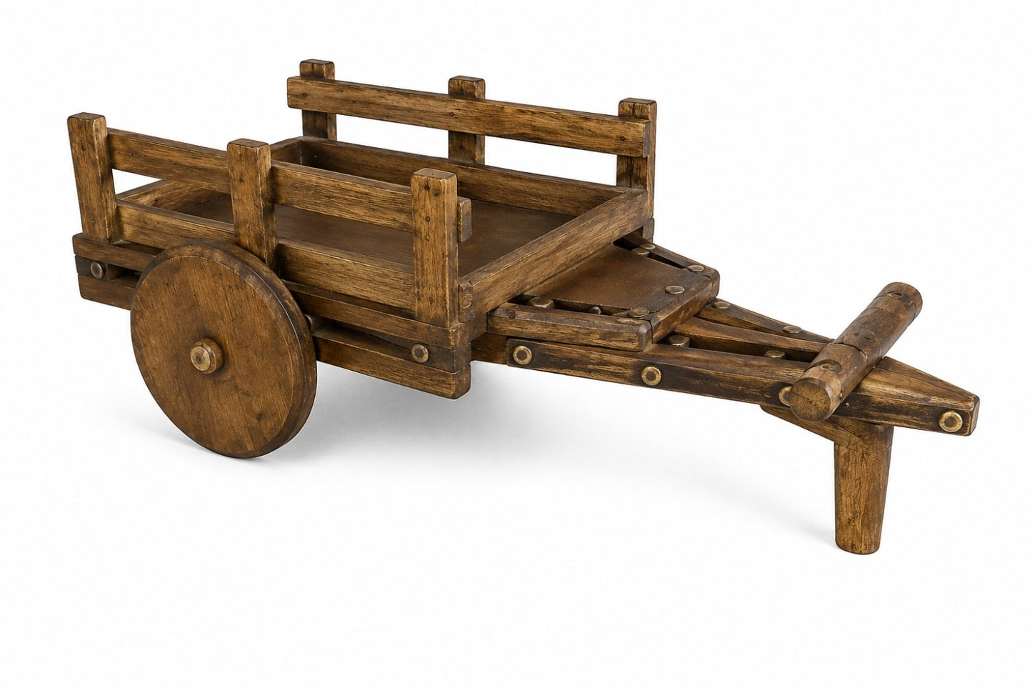 Mini Wooden Cart Spice Organizer