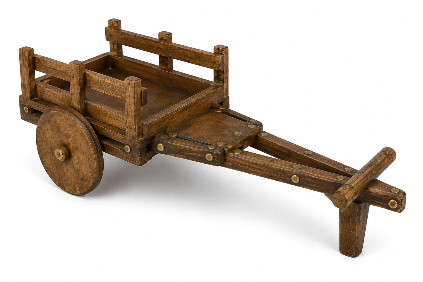 Mini Wooden Cart Spice Organizer