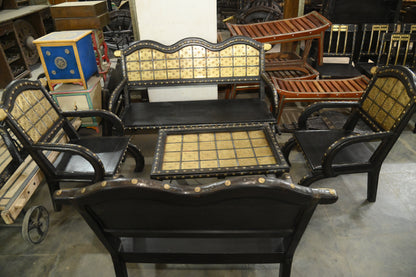 Handicraft Item Dining Table Chairs 2