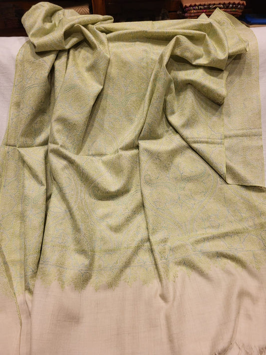 Hand-Embroidered Sozni Stole