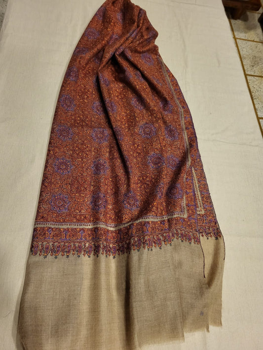 Kani Jamawar Pashmina Stole